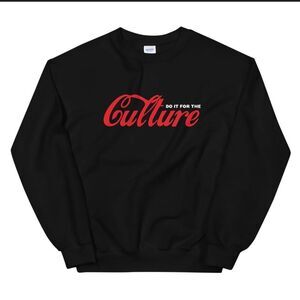 Culture Black Crewneck Sweater